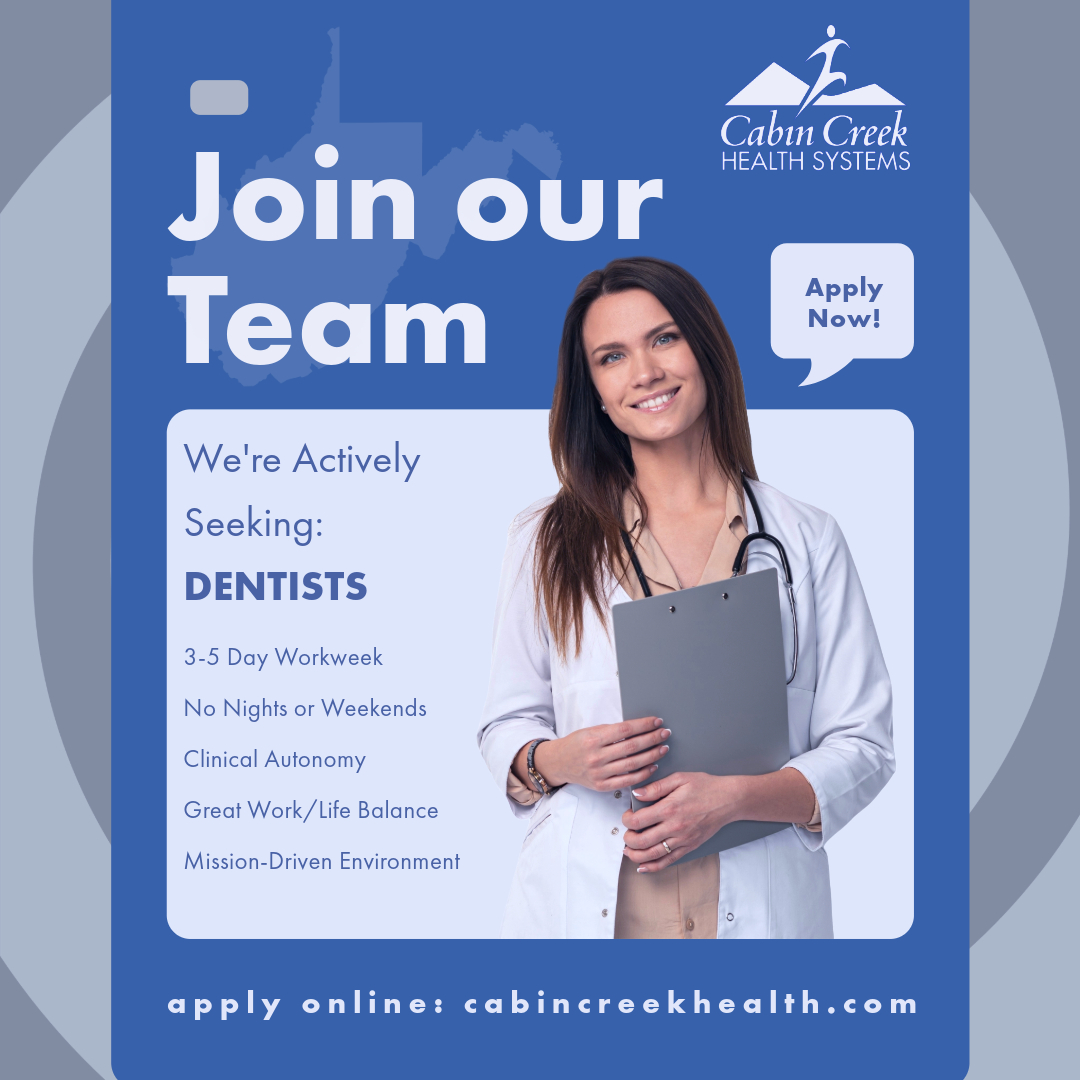 We are actively seeking dentists. 3-5 day work week. great work/life balance