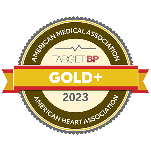 American Heart Association Target BP Gold Award