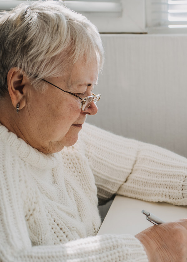 Older adult living alone