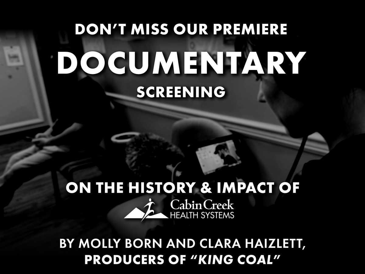 Don't miss the documentary screening on the history and impact of cabin creek health systems by molly born and clara haizlett, producers of King Coal